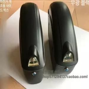 사이드 백 바이크 오토바이 클래식 유광블랙 클래식