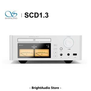 시디플레이어 SHANLING SACD CD 플레이어 Sanyo HD870 ME1389EE 시스템 블루투스 LDAC 고해상도 오디오 PCM768 DSD512 SCD1 3 AK4499EX AK4191 DAC