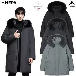 네파이준호착장7L72076 25년 남성 이준호 아르테 미드 구스코트 구스다운 구스패딩 기존가 689.22441042252