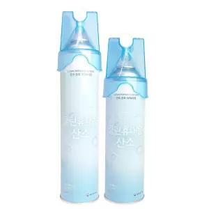 깨끗한 휴대용산소 등산 산소캔 구급약품 호흡곤란 의료 공기캔