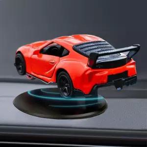 JNZIBQ 차량 대시보드 드트 스핀 장식품 합금 회전식 자동 모델 데코레이션 클래식 쿨 미니 카 대시