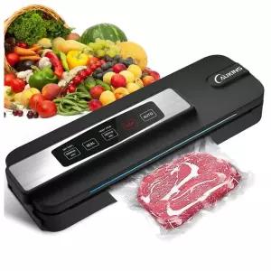 진공포장 진공 밀봉기 건식 습식 모드 LED 표시등 스타터 키트 추가 가방 소형 밀봉