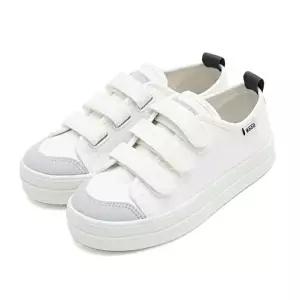 여자신발 여성 찍찍이 스니커즈 캔버스화 키높이 통굽 운동화