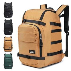 로얄 마운틴 스키 부츠 가방, 40L 스노보드 및 헬멧 남성용 대용량 여행용 백팩, 액세서리용 방수 백팩(캠)