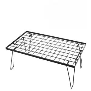 캠핑용 화목난로 스탠드 피크닉 테이블 메쉬 접이식