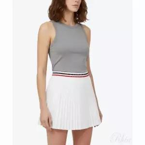 [톰브라운]플리티드 미니 스커트 치마 화이트 FKK139AY5502100 149408731