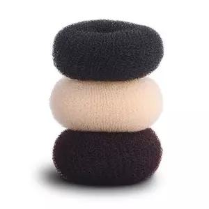 도넛모양 똥머리밴드 헤어소품 스펀지 당고머리볼 똥머리밴드