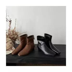 여성 신발 힐펌프스 웨지힐 슈즈 패션 부츠 프렌치 앵클 스틸레토 웨지 슬림 MF5