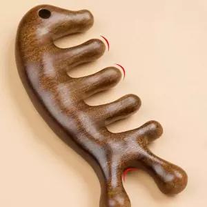 지압봉 마사지 괄사빗 두피 괄사 원목 어깨 안면 지압 괄사 괄사마사지