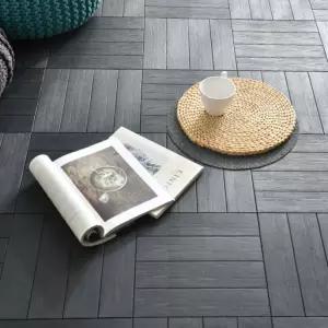 조립식마루 거실타일 타일 바닥 베란다 셀프인테리어 베란다타일 재 헤링본