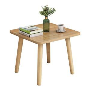 간이 사각 탁자 조립하다 인테리어 히코리40x40 티테이블 카페 사이드테이블 협탁 원목