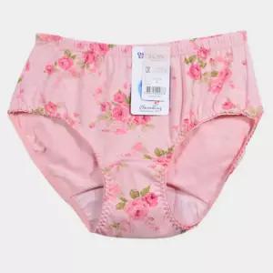 꽃나염 특수패드 4중덧댐 위생팬티 2매입 샘방지 어버이날 50대여성 할머니속옷