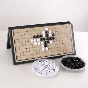 미니바둑판세트 휴대용 자석 바둑판 14세 사용) 29cm 술자리 스트레스해소