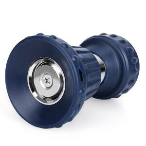 파티오 청소 정원 잔디 물주기용 조절 가능한 야외 호스 분무기, 블루 파이어맨 스타일의 소방용 물 노즐, 스타일 노즐 누수 방지