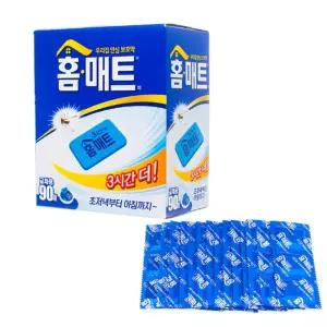 전자모기향 훈증기 모기향 매트 홈매트(90매) 교체용 훈증기 전자모기향