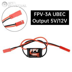 DC-DC 스텝 다운 컨버터 모듈 RC 비행기 FPV 드론  블랙 레드 에어 플레인 액세서리 용 3A 5V/12V 미니 소