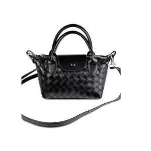 여성 토트백 토트크로스 웨빙 데일리 가방 블랙 (WFK9AGE)