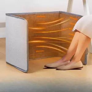 사무실 발난로 파티션 온열기 난로 히팅패드 병풍 책상밑 히터