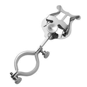 클라리넷 라이어 6.1x2인치 실버 음악 클립 클램프 온 악보 초보 마칭 밴드 연습용