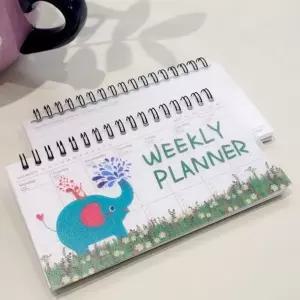 미니 위클리 일정표 플래너 다이어리 주간 스케줄러 수첩 스케줄잡기 메모