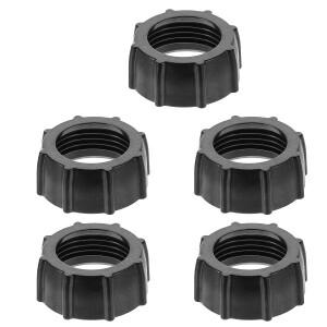 5개 자동차 핸드폰 거치대 중력 브래킷 액세서리 플라스틱 나사 17MM 볼 헤드 차량 에어벤트 스탠드 고정