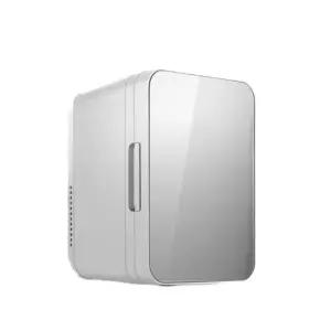 음식물처리기 저전력 가정용 싱글코어 음식물 쓰레기 보관 냉장고 8L 강화유리문 화이트