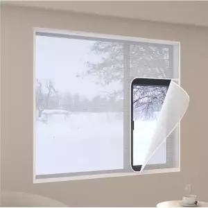 단열창문 에어캡 지퍼형 뽁뽁이 일반형 난방 접착 이중층 A