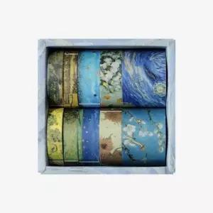 미니 다꾸용품 반고흐 마스킹 테이프 다이어리데코 다이어리꾸미기 10종