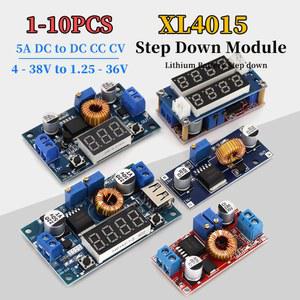 10PCS 5A CC CV 배터리 스텝 다운 충전 보드 LED 전력 변환기 충전기 모듈 XL4015