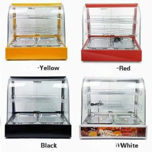 전기 온장고 보온기 붕어빵 A2GCONNECT 쇼케이스 식당 45Lㅣ화이트 소떡소떡