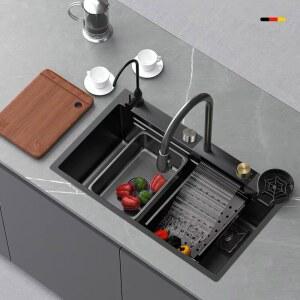 멀티싱크볼 사각볼 개수대 세트 패키지 멀티 건조대 대형 싱크대 스텐 인테리어 주방 사각