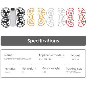 DJI Neo 프로펠러 가드 케이지 호환  Sunnylife Drone 악세사리 퀵 릴리스 충돌 방지 링 날 블레이드 보호