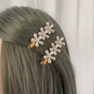 [골드스마일]단아한집게삔 패션 액세서리 미니 여성용 진주집게핀