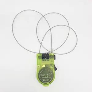 다용도 자물쇠 자전거 사물함자물쇠 번호키 멀티락 다이얼자물쇠 8개입 1박스-와이어 5000 케이블