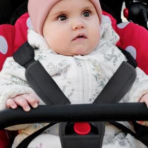 무라식 아기 안전 카시트 벨트 패드 유니버설 유모차 어깨 스트랩 커버 소프트 쿠션 보호대