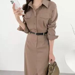 히든지퍼 홀복 맨투맨원피스 모임룩 여성원피스 결혼식원피스 오프숄더원피스