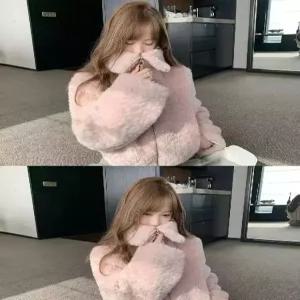 여자점퍼 집업 야구 항공 귀티나는 램스울 라지 퍼 코트 가을 겨울 터틀넥 상의 원템4