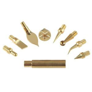 FYSETC Prusa i3 MK3S+3D 프린터 부품 키트 모델 클리닝 스카퍼 수정 마감: T18 ST FX888D FX600 WLC100 아이언용 납땜 팁 8개 + 커넥터 용접 교체