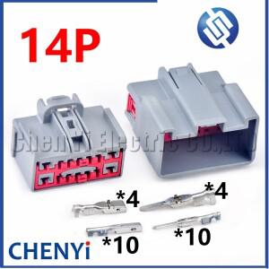 자동차 커넥터 차체 제어 모듈 앰프 플매트 카펫 러그 랜드로버 레인지로버 재규어 볼보 호환 포드용 14 핀