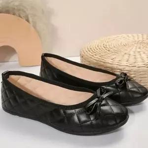 [하프클럽/]발편한무광 플랫슈즈 여성단화 발레코디 단화구두