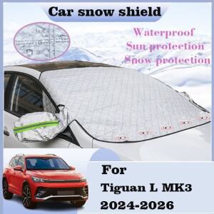 폭스바겐 차량용 스노우 커버 티구안 L MK3 2024 2025 야외 보호 햇빛가리개 방수 방진 자동차 액세서리