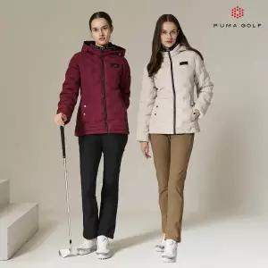 [푸마골프] 24FW 트리코트 본딩 기모 팬츠 여성 2컬러 택1