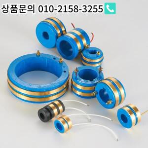 2웨이 50mm OD 슬립 링 전기 로터리 조인트 카본 브러시  베개 포장 회전의