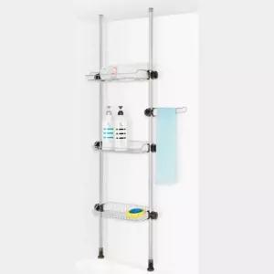 원룸 욕실 틈새 3단 샴푸 바디워시 선반 샤워실정리 욕실정리함 욕실악세사리 욕실장