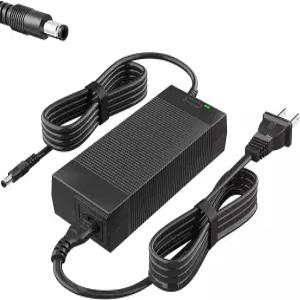 Qoovi UL 인증 54.6V 리튬 배터리용 전기 자전거 충전기 5.5x2.1/2.5mm 커넥터 포함