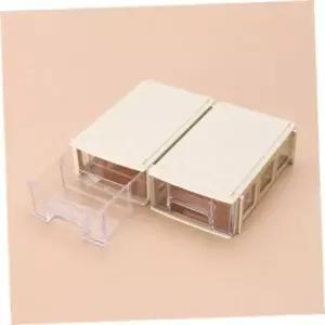 [하프클럽/]수납정리함 연결형서랍식멀티수납함2p세트데스크수납함