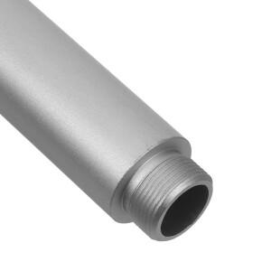 1세트 마이크 스탠드 연장 튜브 알루미늄 스틸 로드 어댑터 데스크 스트리밍 녹음용