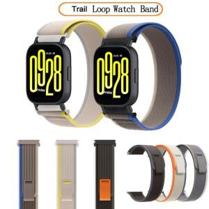 Redmi Watch 5 Active lite 용 트레일 루프 시계 밴드 나일론 스트랩 스마트 호환 교체