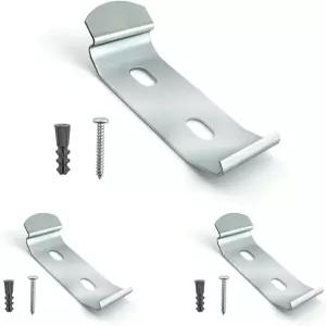 장착 나사와 플러그가 있는 1-15/16인치 헤드레일용 놀라운 드레이퍼 하드웨어 수직 블라인드 브래킷 클립