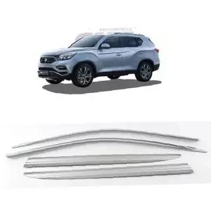 G4렉스턴 크롬 썬바이저 빗물받이 햇빛가리개